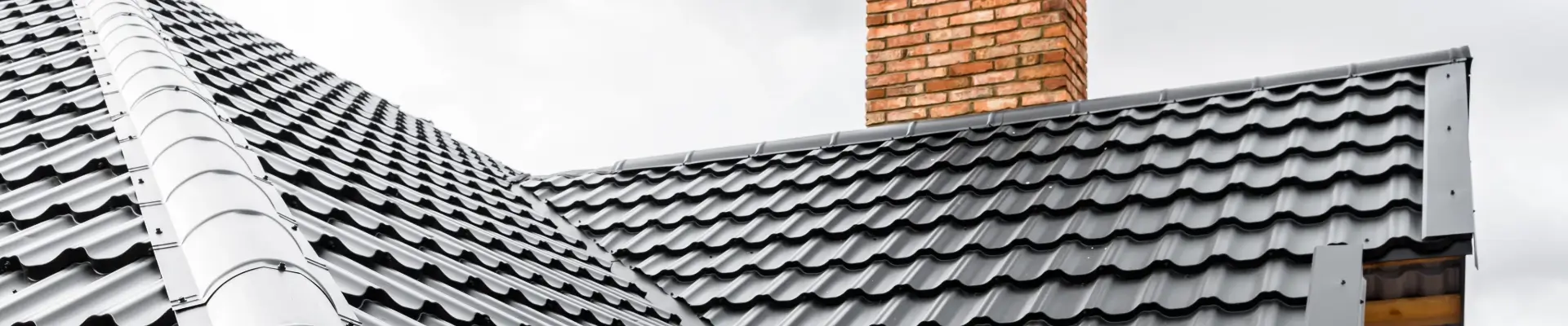 Metal Roofing with Chimney